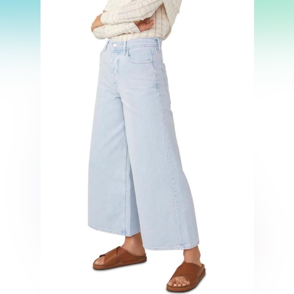 Free People Landry wide leg jeans size 31